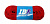 Шнурки хоккейные IB Hockey 244 см красные с пропиткой