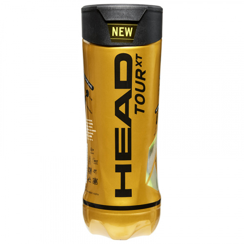Мяч б/т HEAD TOUR XT 3B арт. 570823, (3 шт в тубе)