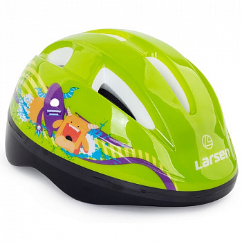 Шлем роликовый Larsen Kiddy Green (S (44-46))