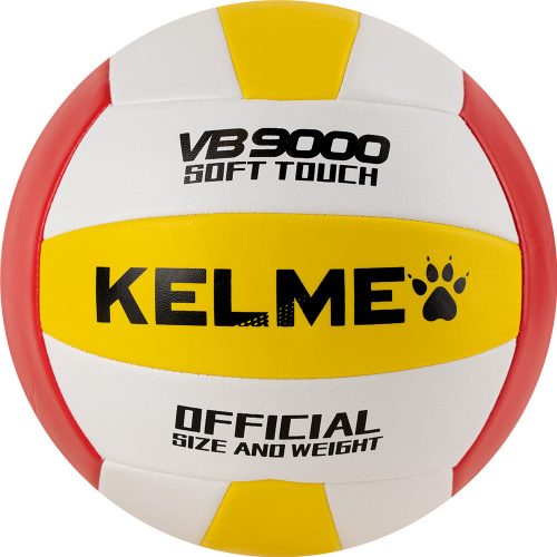 Мяч в/б KELME 8203QU5017-613 красно-желтый